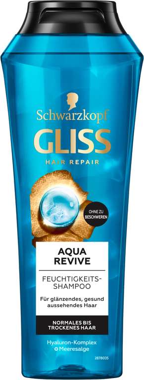 Gliss Shampoo Aqua Revive (250 ml), Haarshampoo (Prime Spar-Abo)