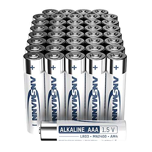 80 Stück Ansmann Batterien AAA Alkaline Größe LR03 (Prime)