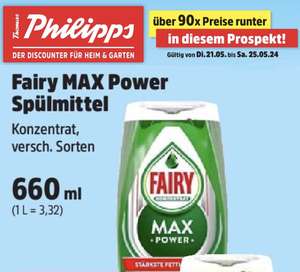 FAIRY MAX Power 660ml Handspülmittel Konzentrat bei THOMAS PHILIPPS