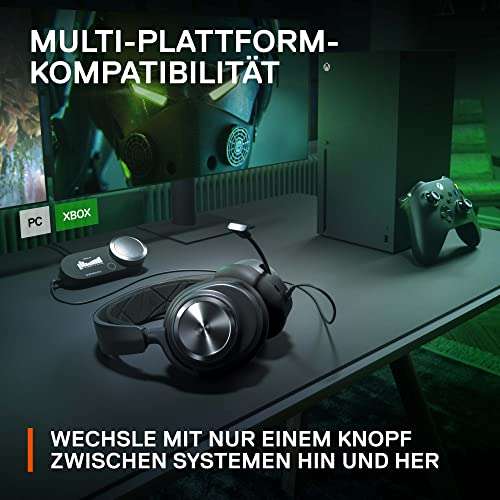 [Amazon] SteelSeries Arctis Nova Pro Xbox Multi-System Gaming-Headset, Hi-Res Audio, 360° Surround-Sound, GameDAC & ClearCast Gen 2-Mikrofon