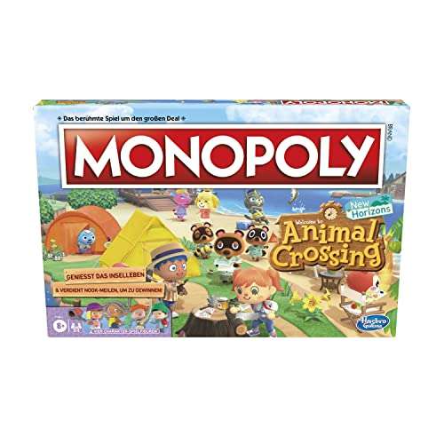 Hasbro - Monopoly - Animal Crossing New Horizons Brettspiel Deutsche Version