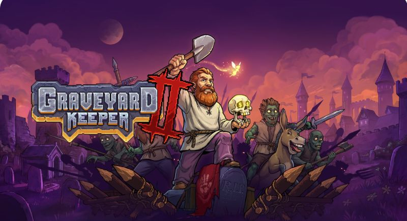 Graveyard Keeper II 2 - PS5 Playstation - digital - ab 22.09. - PS+ erf.(Ohne 19,99€) - Tinybuild LLC @ PS Store
