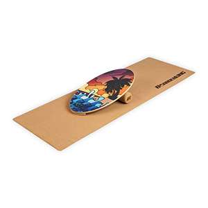 [Amazon] BoarderKING Indoorboard All-Rounder - Balance Board für Indoor-Surfen und Skaten