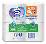 [Prime/Sparabo] Zewa Smart Toilettenpapier 3-lagig Ohne Hülse, Großpackung Mit 36 Rollen (9 x 4 x 300 Blatt)