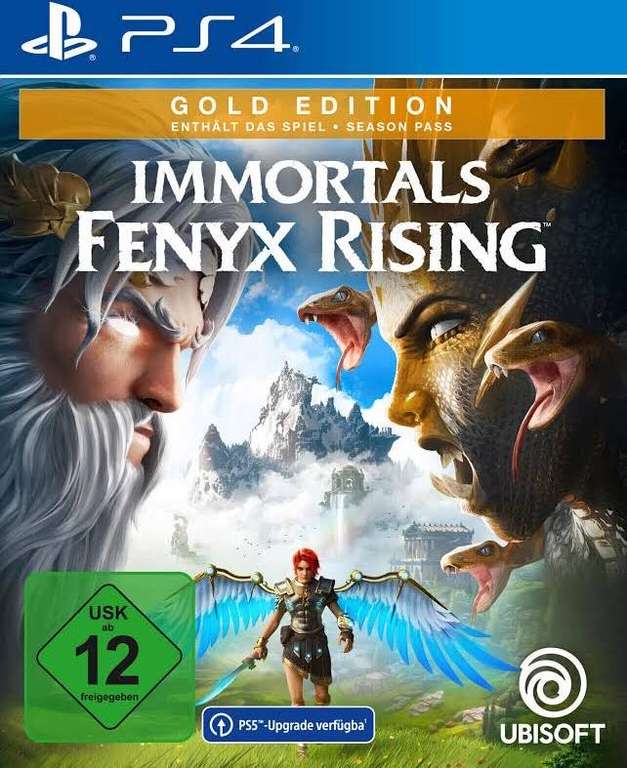 Immortals Fenyx Rising GOLD EDITION inkl. SEASON PASS (PS4 & XBOX ONE) - USK Version (inkl. PS5 & SERIES X Upgrade) [MediaMarkt Abholung]