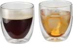 (Prime) WMF Kult doppelwandige Cappuccino Gläser Set 6-teilig, Borosilikatglas, 250ml