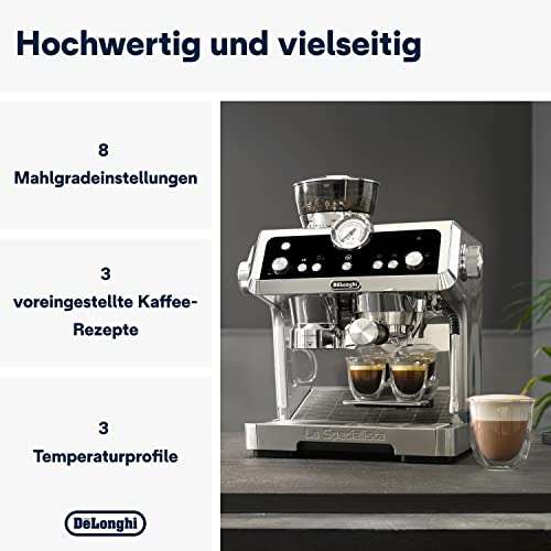 De'Longhi La Specialista Prestigio EC 9355.M – Espresso Siebträgermaschine - Profi Gerät