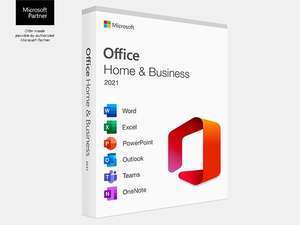 Microsoft Office Home & Business 2021 Lifetime License für Mac - $32,98