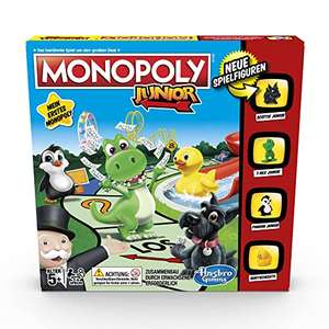 Monopoly Junior, der Klassiker der Brettspiele für Kinder, ab 5 Jahren