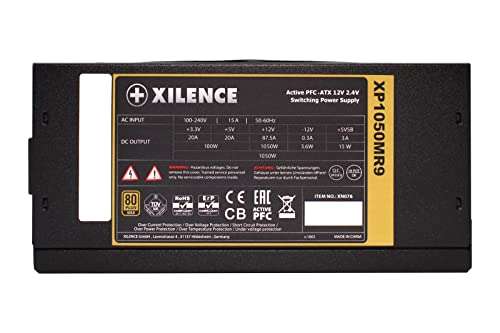 [Amazon.it] 1050 Watt Xilence Performance X Modula 80+ Gold - Vollmodular, Netzteil