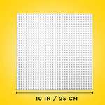 LEGO 11026 Classic Weiße Bauplatte, quadratische Grundplatte mit 32x32 Noppen (Amazon Prime)
