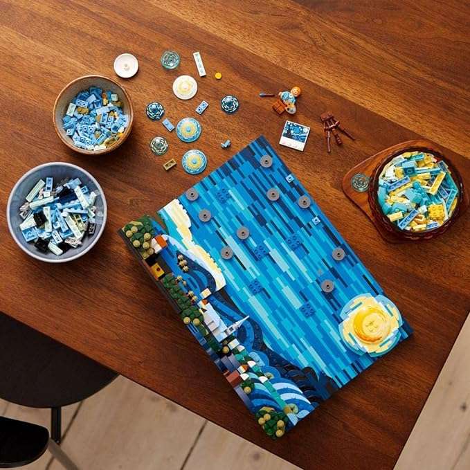 LEGO Ideas 21333- Vincent van Gogh: Sternennacht | 2316 Teile