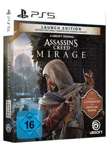 Assassin's Creed Mirage Launch Edition PlayStation 5 - Uncut - (Beinhaltet das Hauptspiel, eine Karte von Bagdad und drei Lithografien)