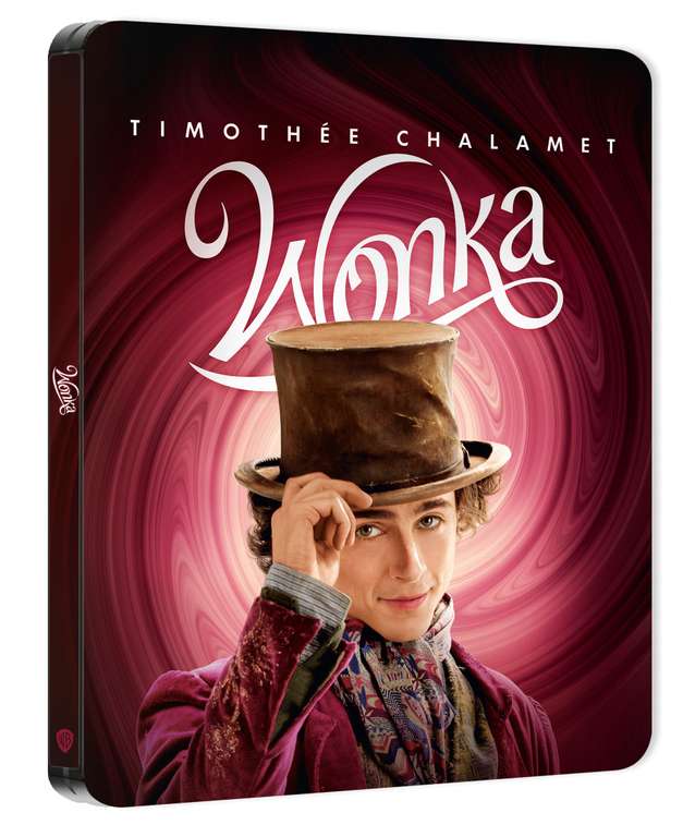 Wonka 4k Ultra HD Bluray Steelbook (deutscher Ton nur auf Bluray)