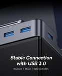 Baseus Dockingstation, Steam Deck+Rog Ally, 6-in-1, HDMI 4K@60Hz, Gbit Ethernet, 3 USB-A 3.0, Type-C PD 100W