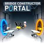 [Nintendo eShop] Bridge Constructor Portal für Nintendo SWITCH zum neuen Bestpreis | ZAF 0,89€ - NOR 0,86€