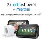 Amazon Echo Show 5 Bundles: 2 x Echo Show 5 für 68,98€ I + Philips Hue White-Lampe oder + Meross Smart Plug für je 73,98 €