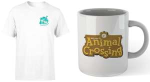 Animal Crossing Bundle bestehend aus T-Shirt (Gr. XS - XXL) und Tasse