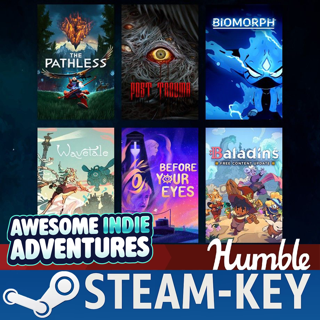 Awesome Indie Adventures - 10 Spiele - z.B. Moonlighter: Complete Edition, Beyond a Steel Sky, Post Trauma, Jenny LeClue - Detectivu | Steam