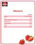 Schwartau Dessert Sauce Erdbeere, zum Verfeinern von Desserts und Eis, 770ml [PRIME/Sparabo]
