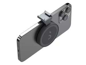 [Gravis] Shiftcam SnapShoe Midnight Black - Magnetische Blitzschuhhalterung (Kompatibel mit MagSafe ab iPhone 12)