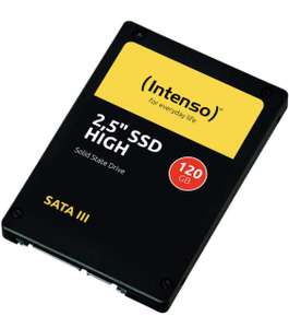 Intenso SSD-Festplatte 120 GB Sata III High Performance 2,5 Zoll interne SSD bis zu 520 MB/Sek