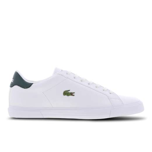 Footlocker: Lacoste Sneaker Larond plus (white/navy; white/green) 59,99€