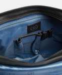Bugatti Leder-Umhängetasche Farbe Schwarz