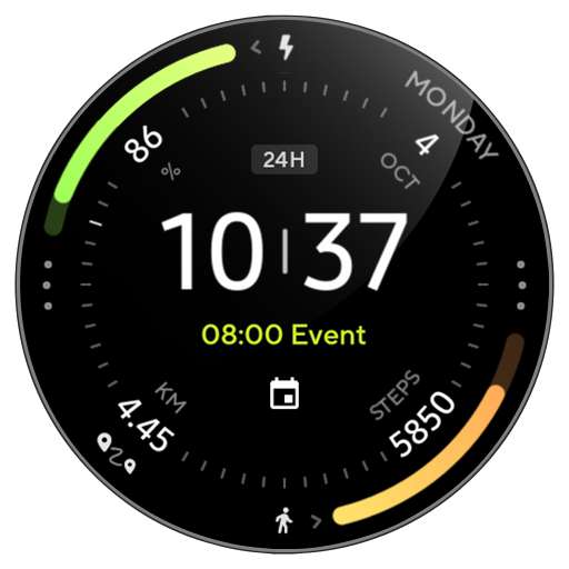 [Google Playstore] Awf Polar Event - watch face