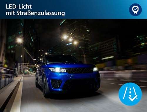 Philips Ultinon Pro6000 Boost H7-LED Scheinwerferlampe mit Straßenzulassung, 300% helleres Licht
