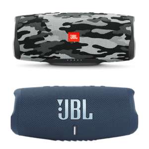JBL Charge 4 Bluetooth Lautsprecher, White Camouflage || JBL Charge 5 Blau Petrol Wasserfest