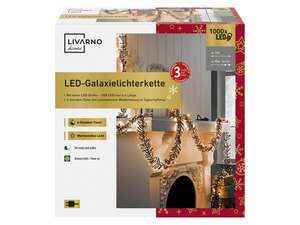 LIVARNO home LED-Lichterkette, mit 8 Lichteffekten, warmweiß