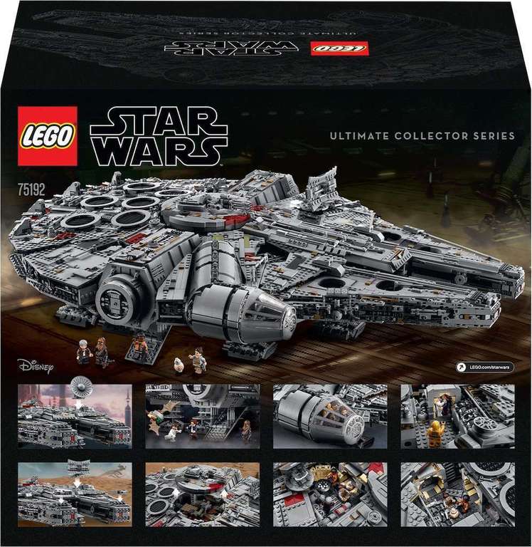 (Galeria/Amazon) Lego Star Wars 75192 Millennium Falcon (-27% zur UVP)