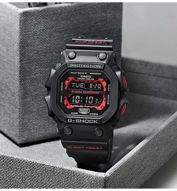 Casio G-Shock GXW-56-1AER Black/Red 53 mm