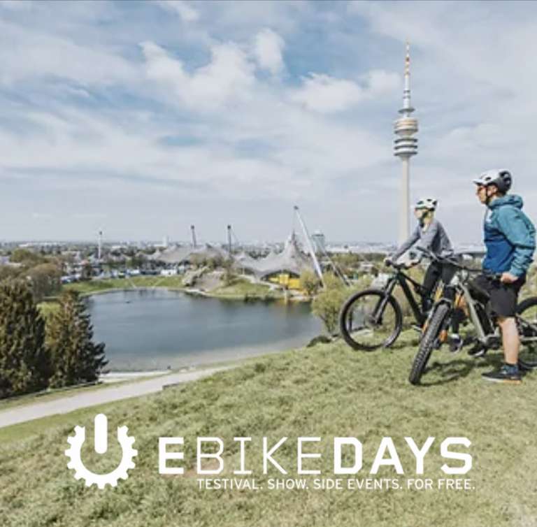 Messerabatt auf E-Bikes und Lastenräder bei den E-Bike Days in München