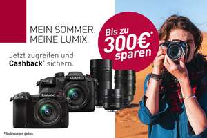 Panasonic Lumix G (MFT) Cashback-Aktion bis zu 300€ (u.A. Lumix G9, GH5II, G91)
