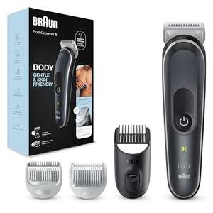 Braun Series 5 Bodygroomer / Intimrasierer Mann, Körperpflege- und Haarentfernung für Herren 1 - 11 mm, 100 Min. Laufzeit (Amazon/MM S Abh)
