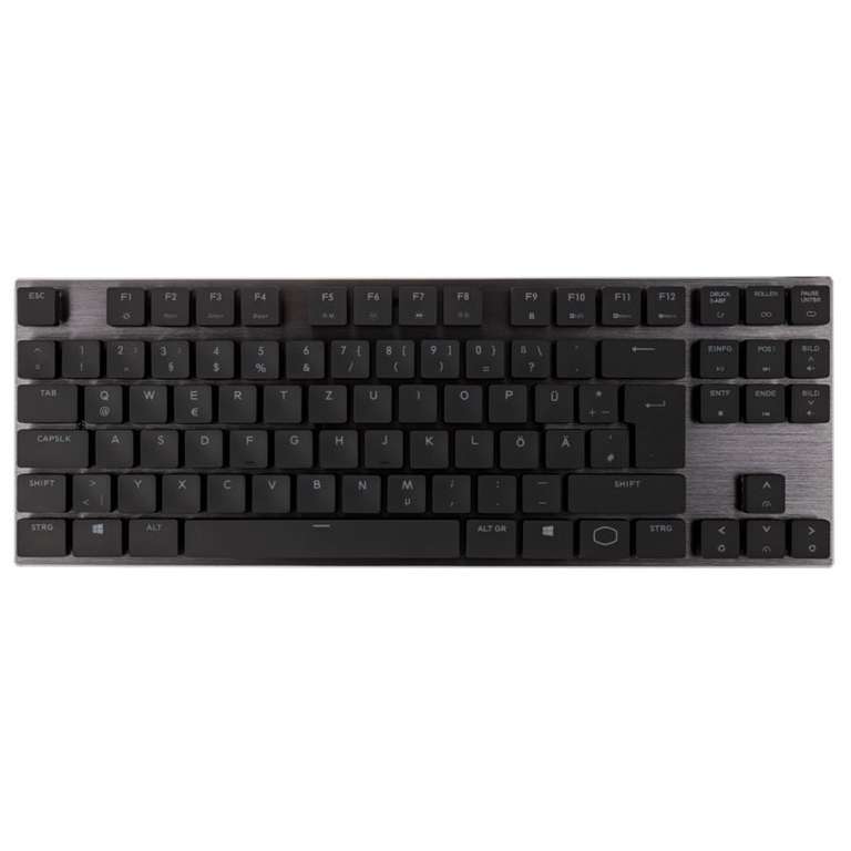 Mechanische Gaming Tastatur Cooler Master SK630 Low Profile TKL, RGB, MX-Red