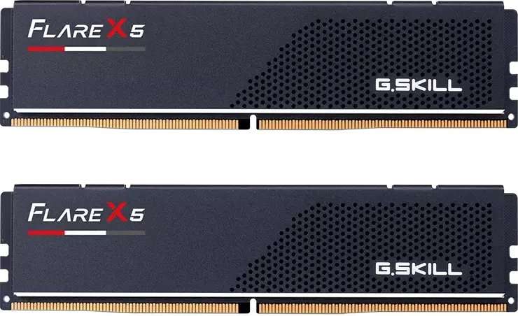 [Mindfactory] 32GB (2x 16GB) G.Skill Flare EXPO X5 schwarz DDR5-6000 DIMM CL32-38-38-96 Dual Kit für 99€ / über mindstar zum Bestpreis
