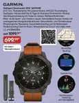 [05.07.-11.07.] Garmin Epix Gen 2 Sapphire Brown Titanium Smartwatch (AMOLED, NFC, 47mm, Leder-Armband)