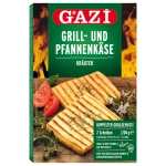 Penny: Gazi Grill-und Pfannenkäse(aus Kuhmilch), 200g Packung in versch.Sorten ab 28.03.22