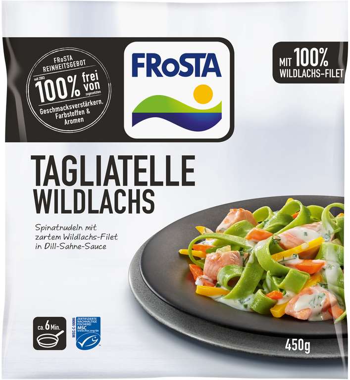 [Kaufland] Frosta Fertiggerichte versch. Sorten je 450g - 500g Beutel für 2,29 € (Angebot - Kaufland-Card) - bundesweit