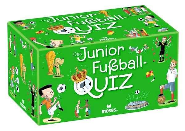 [Kultclub] moses. 90233 - Das Junior Fußball Quiz, Kinderquiz ab 8 Jahre