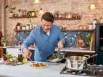 Tefal Jamie Oliver Pfannen-Set Cook' Smart für 64,99€ + 5,95€ VSK (20, 24 & 28 cm, Für alle Herdarten)