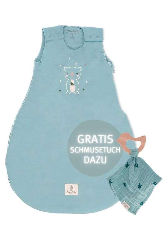 Sterntaler Baby-Schlafsack mit gratis Schmusetuch