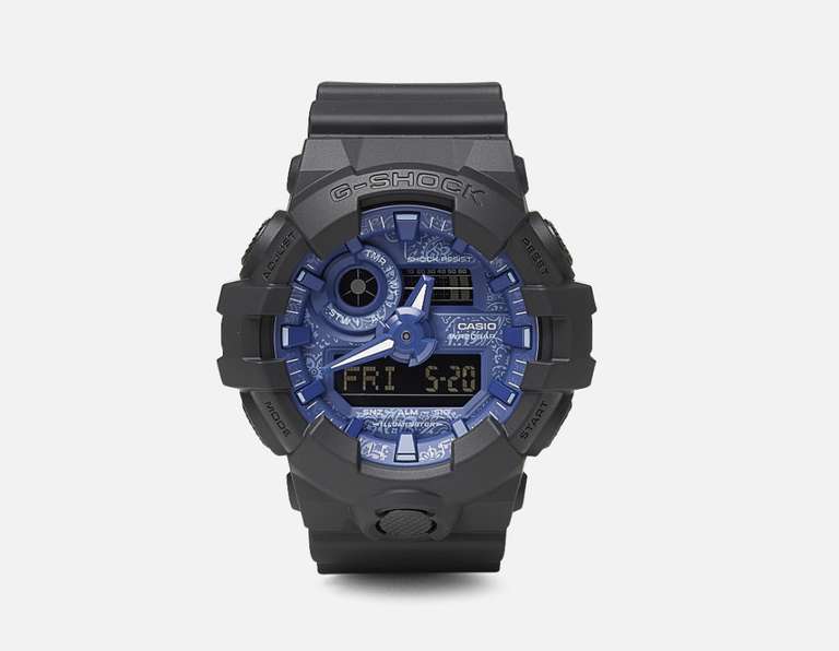 Casio G-Shock GA-700BP-1AER Armbanduhr | Stoppuhr, Countdown, Weltzeit, Alarm, Beleuchtung