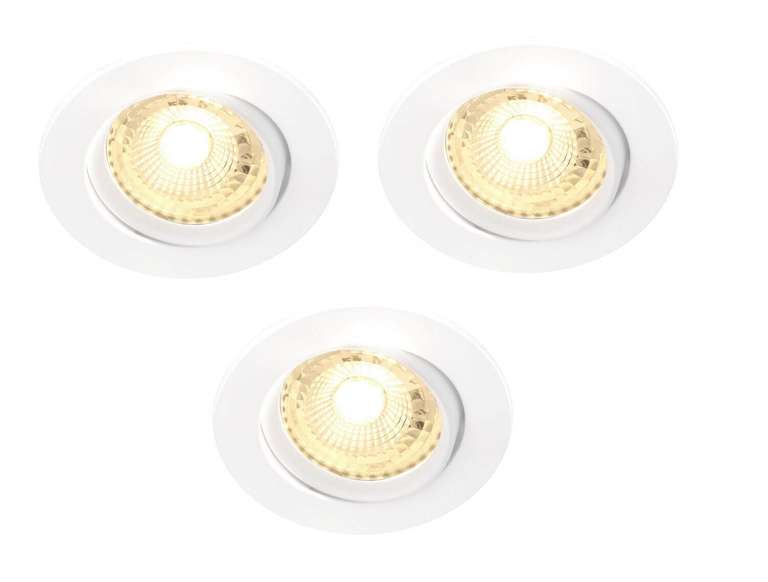 Ebay Sammeldeal für Nordlux LED Einbauleuchten: 3er Sets für 9,09€ / 9,79€, 5er Set für 12,59€