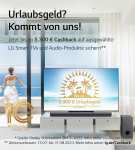 LG Urlaubsgeld Cashback Aktion - z.B. (eff. 353€) LG XL7S Bluetooth Party Speaker oder OLED C3 TVs