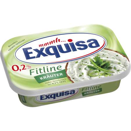 [Kaufland] 3x Exquisa Fitline Frischkäsezubereitung für 0,62 € je 200 g Becher - bundesweit