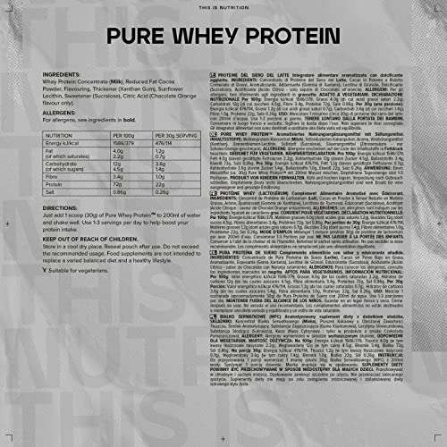 2,5 kg Bulk Pure Whey Protein Pulver, Eiweißpulver, Minzschokolade für 20,69€ / 5 kg für 25,29€ möglich (30% Aktion Spar-Abo Prime)